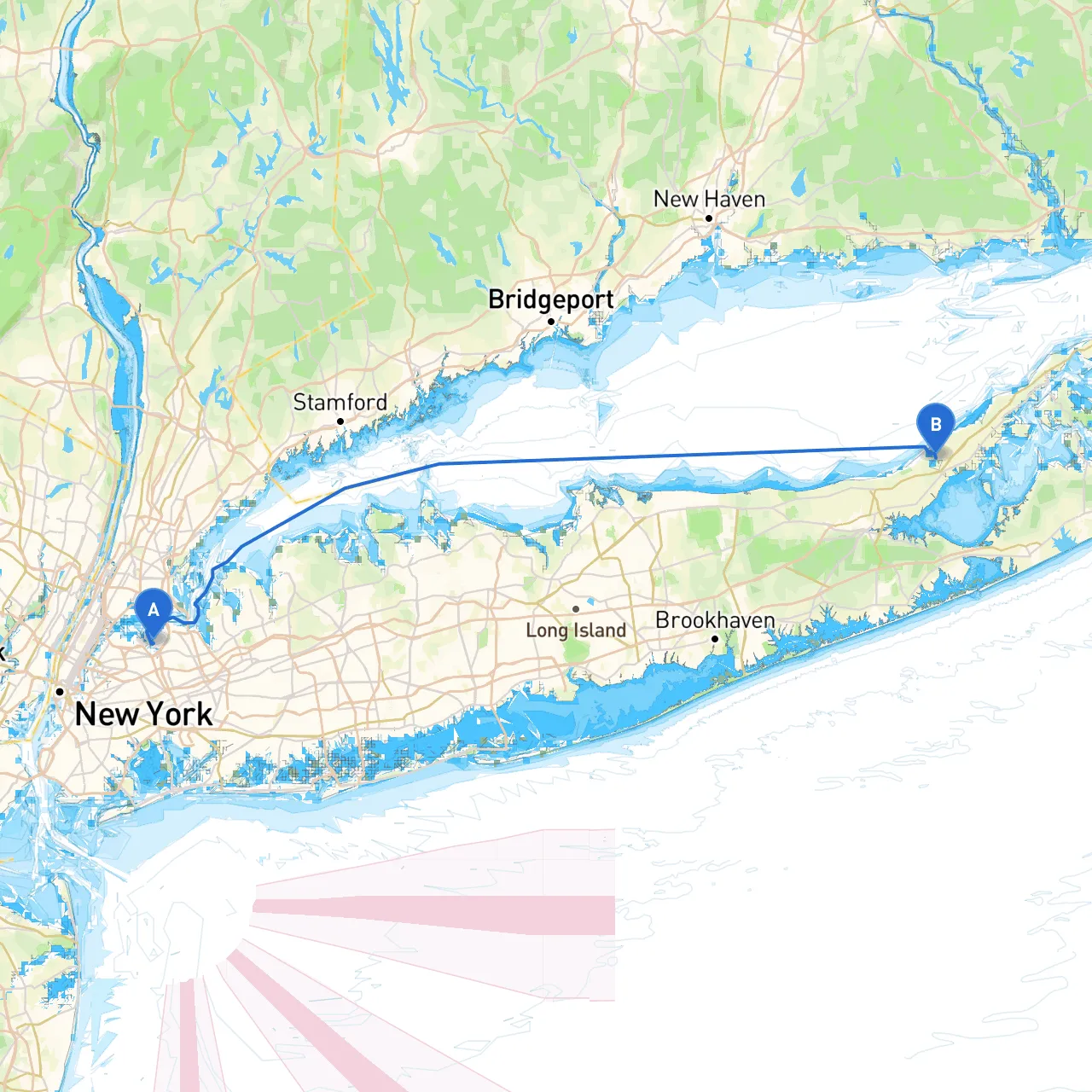 City of New York to Mattituck