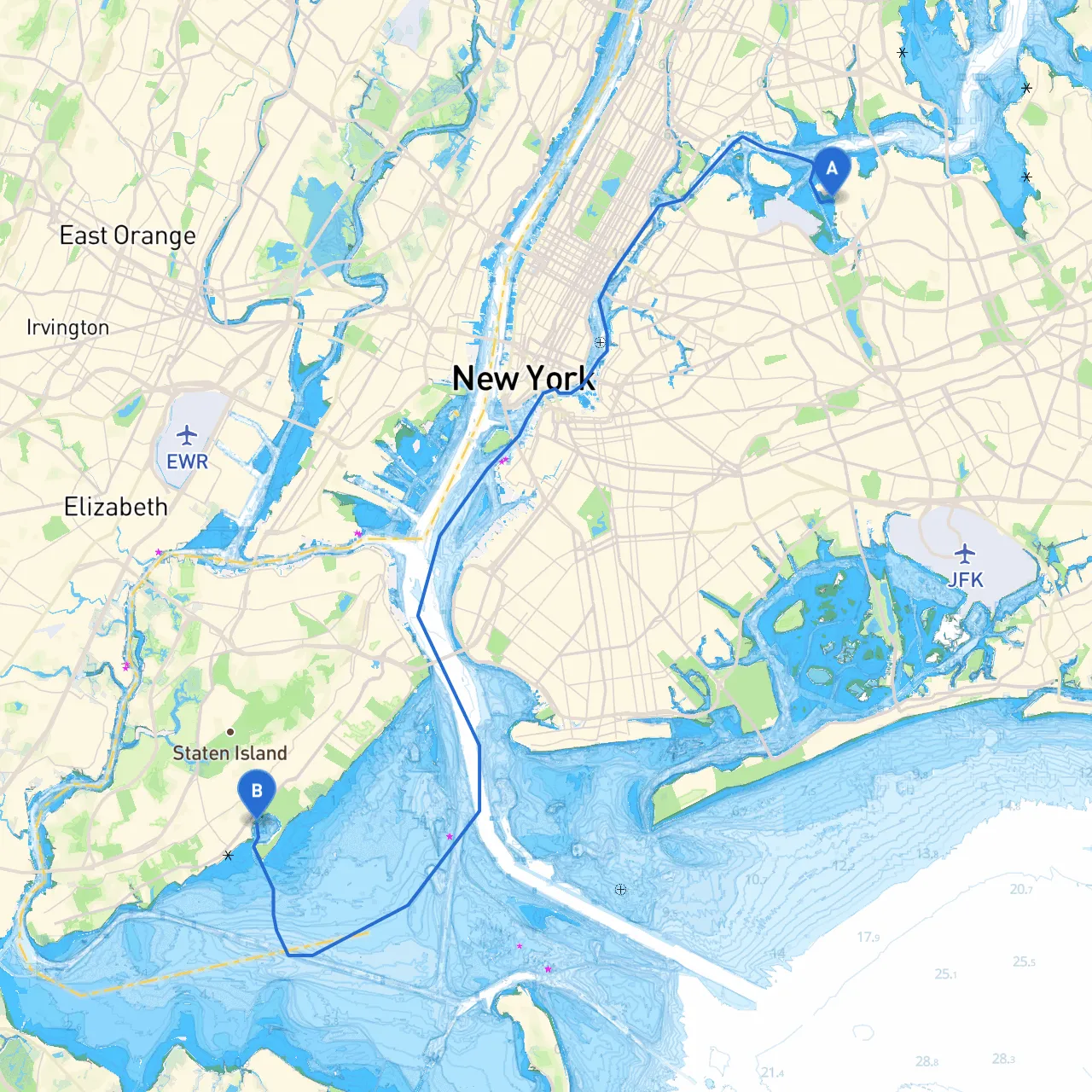 College Point to Staten Island