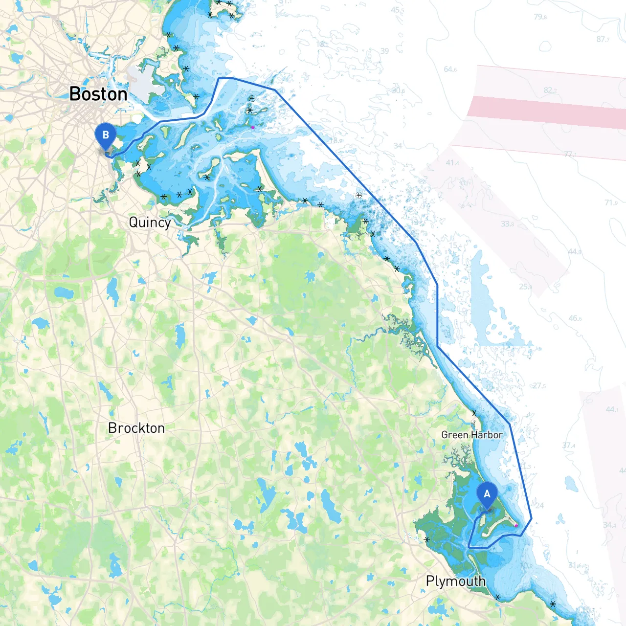Duxbury to Dorchester