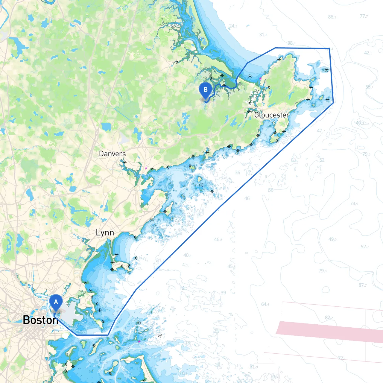 East Boston to Essex