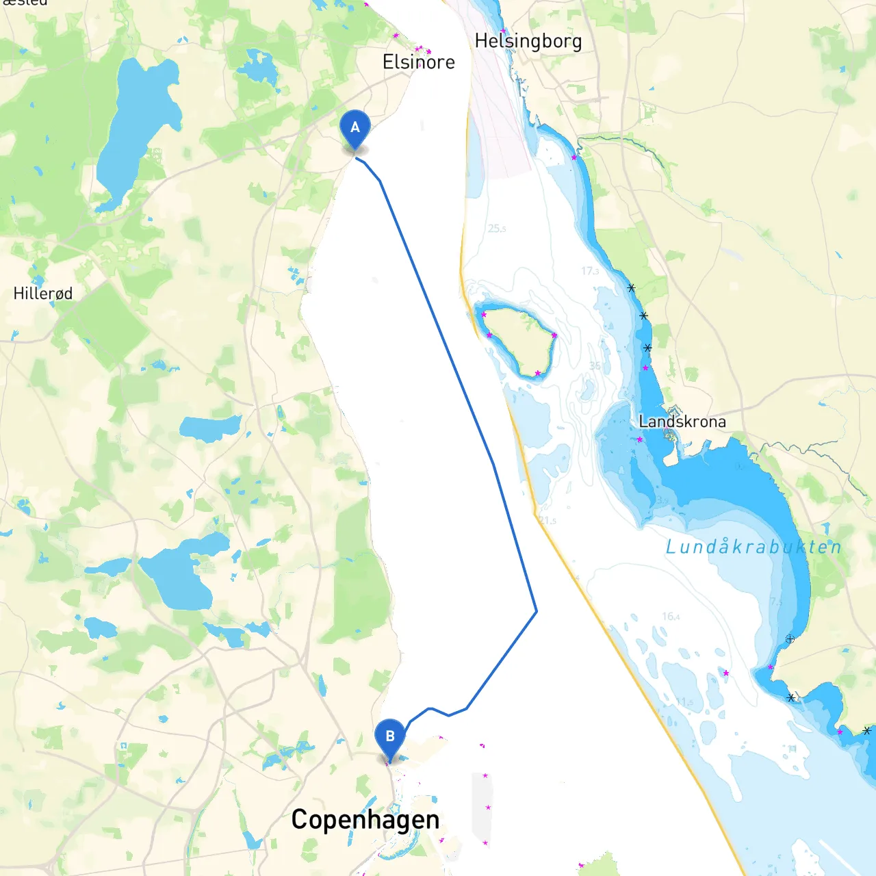 Espergærde to København
