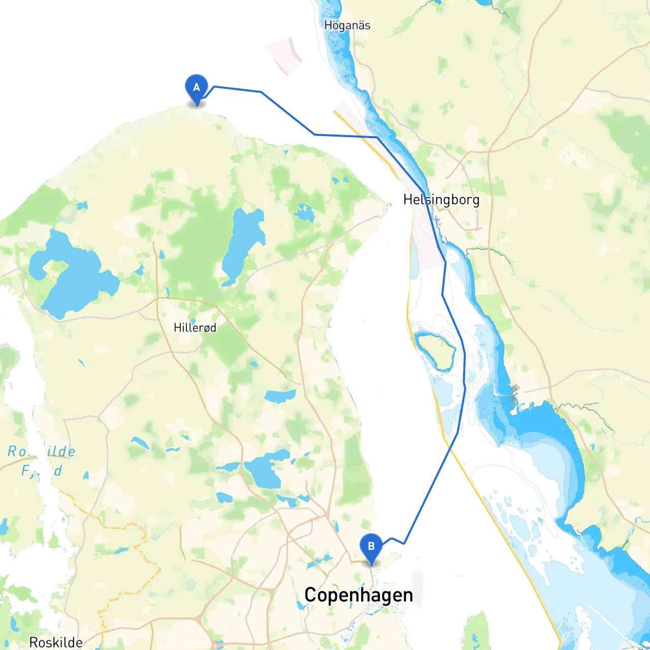 Gilleleje to København