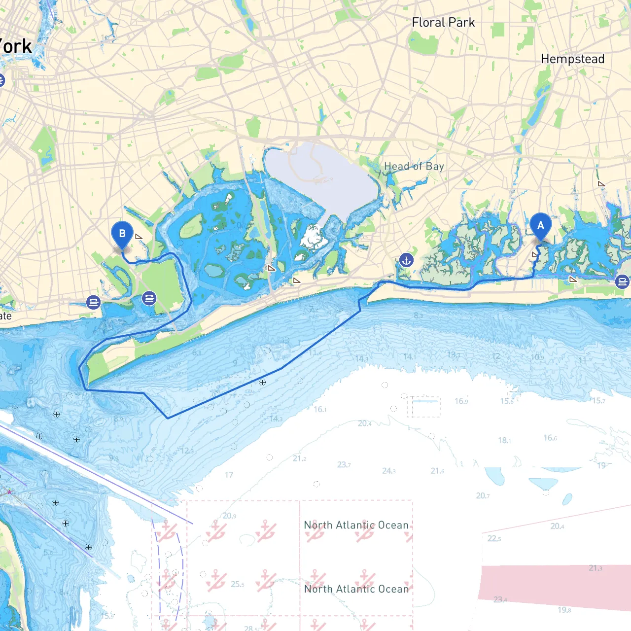 Island Park to Brooklyn