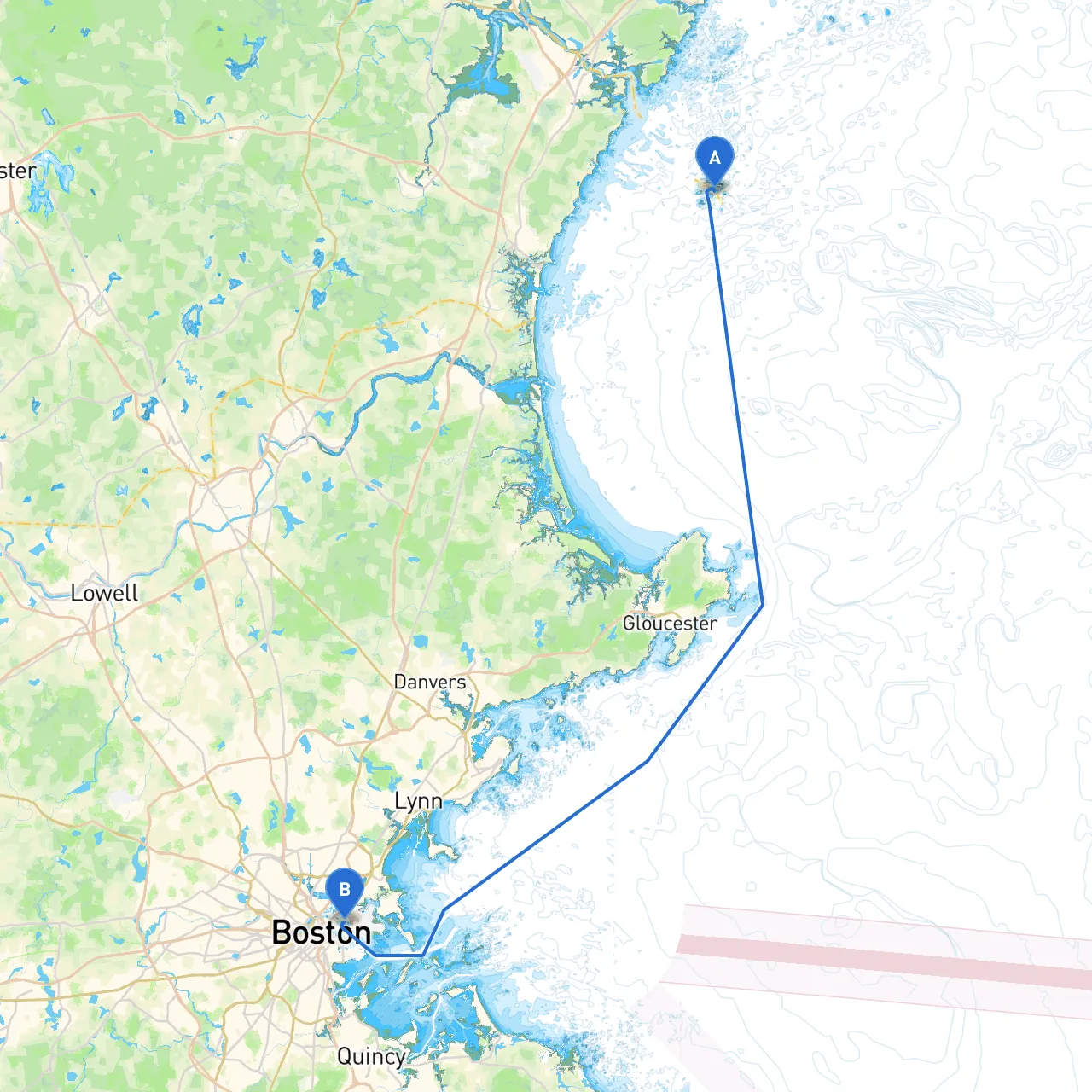 Kittery to East Boston