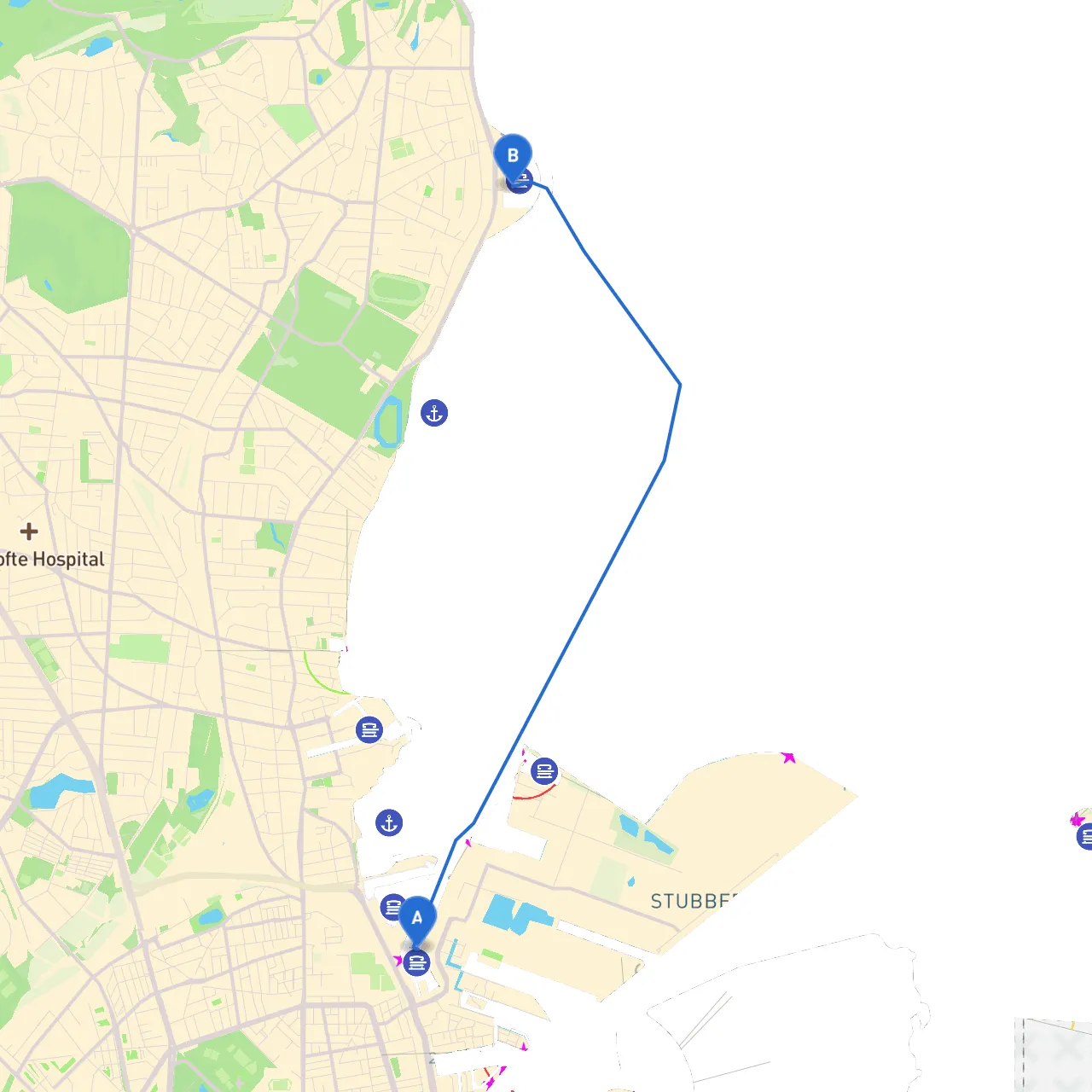 København to Charlottenlund