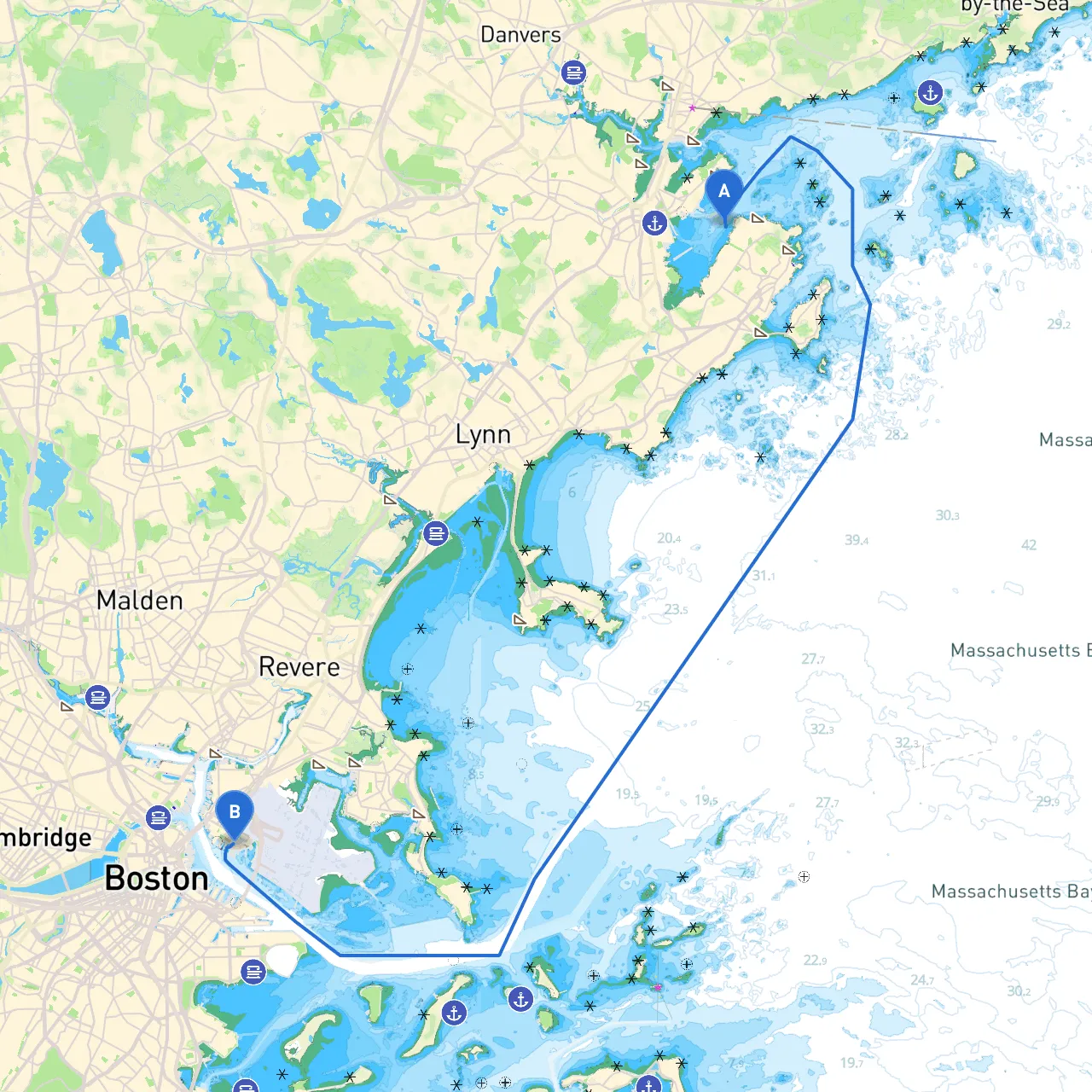 Marblehead to East Boston