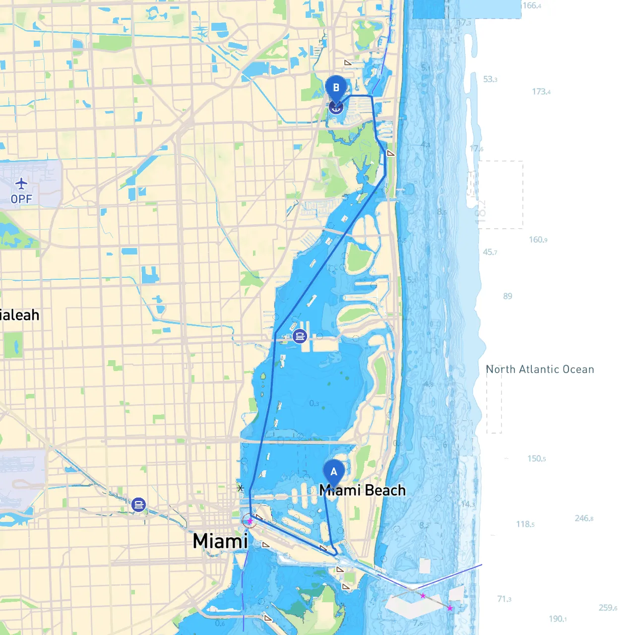 Miami Beach to North Miami Beach