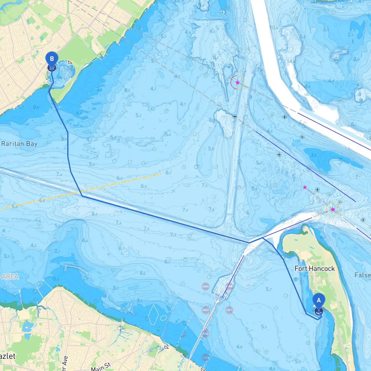 Middletown Township to Staten Island