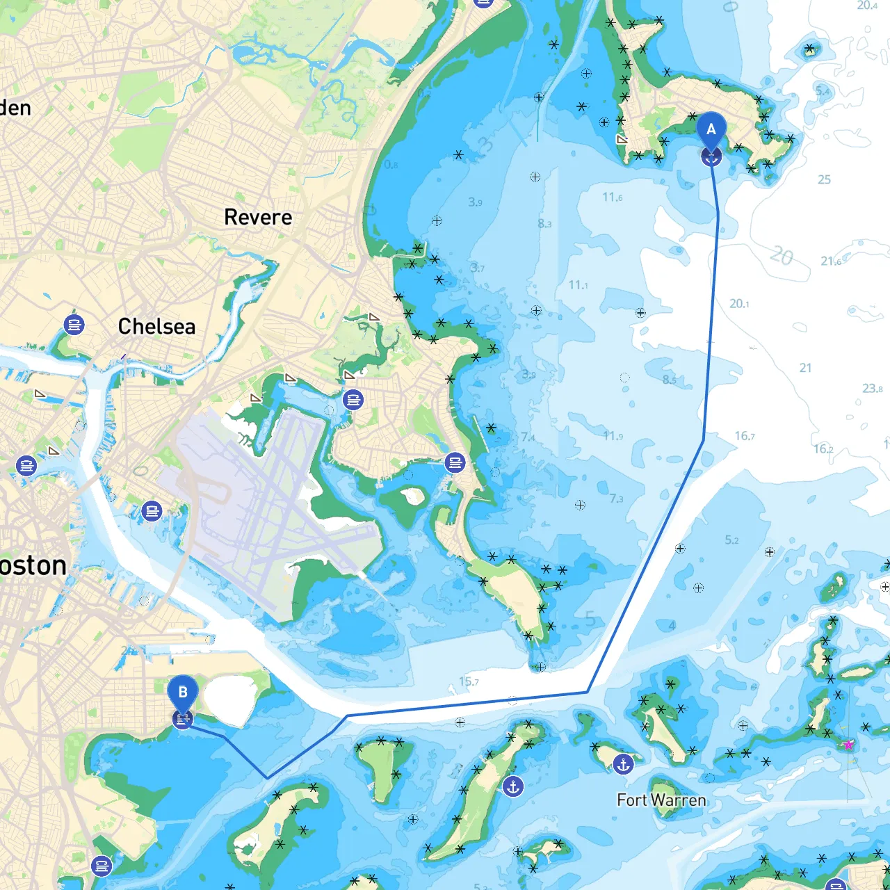 Nahant to South Boston