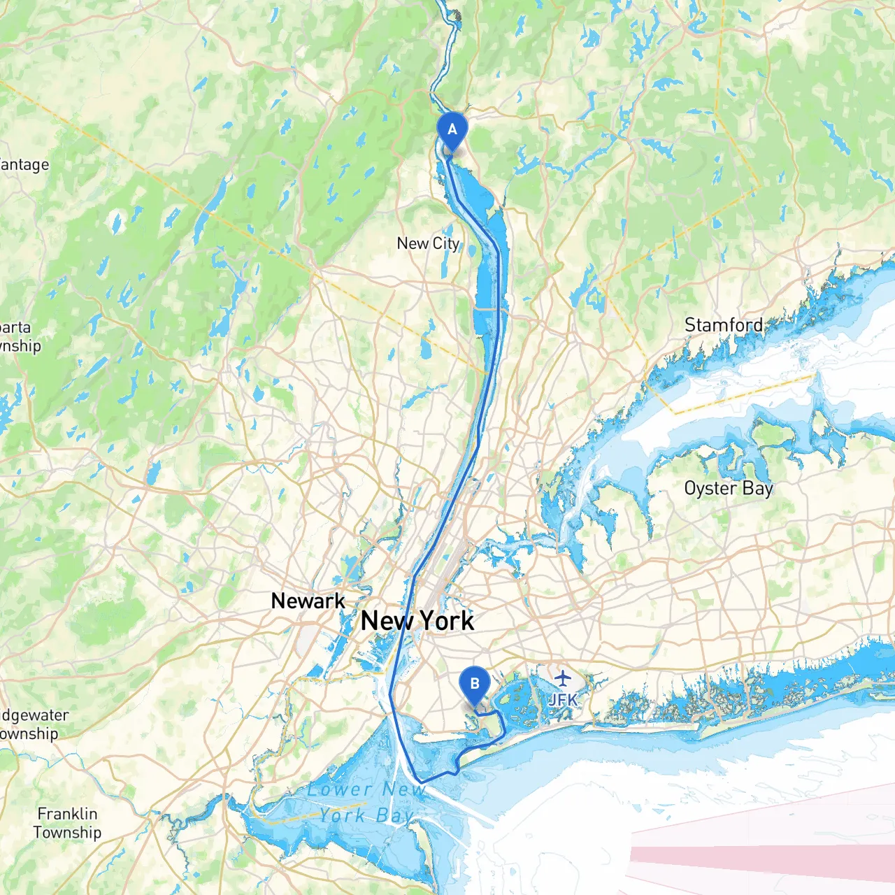 Montrose to Brooklyn