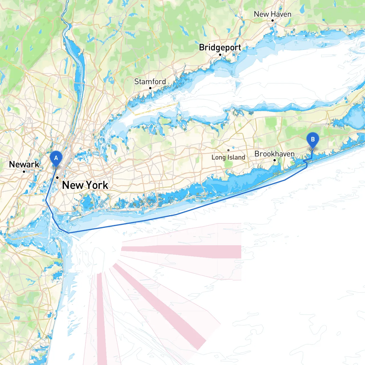 New York to Remsenburg