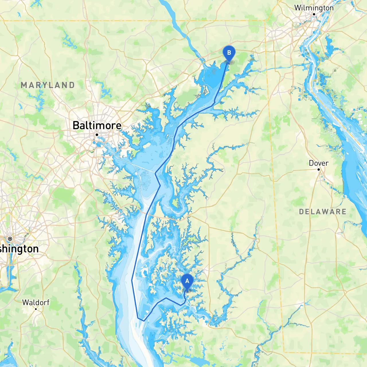 Oxford to North East