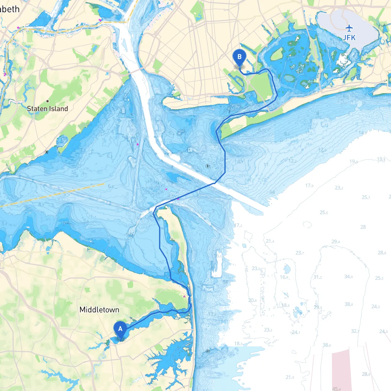 Red Bank to Brooklyn