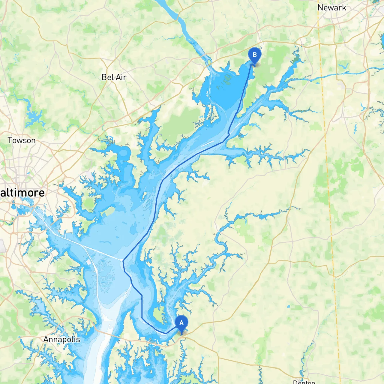 Queenstown to North East