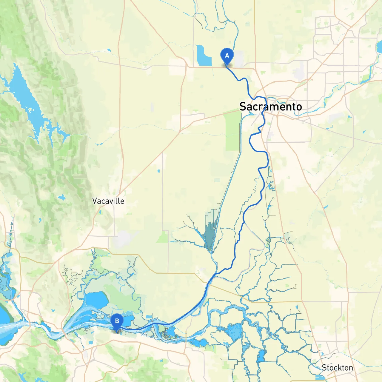 Sacramento to Bay Point