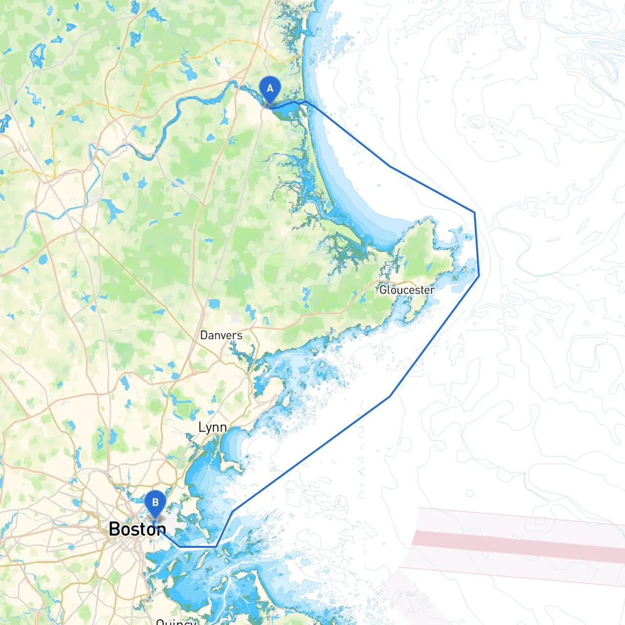 Salisbury to East Boston