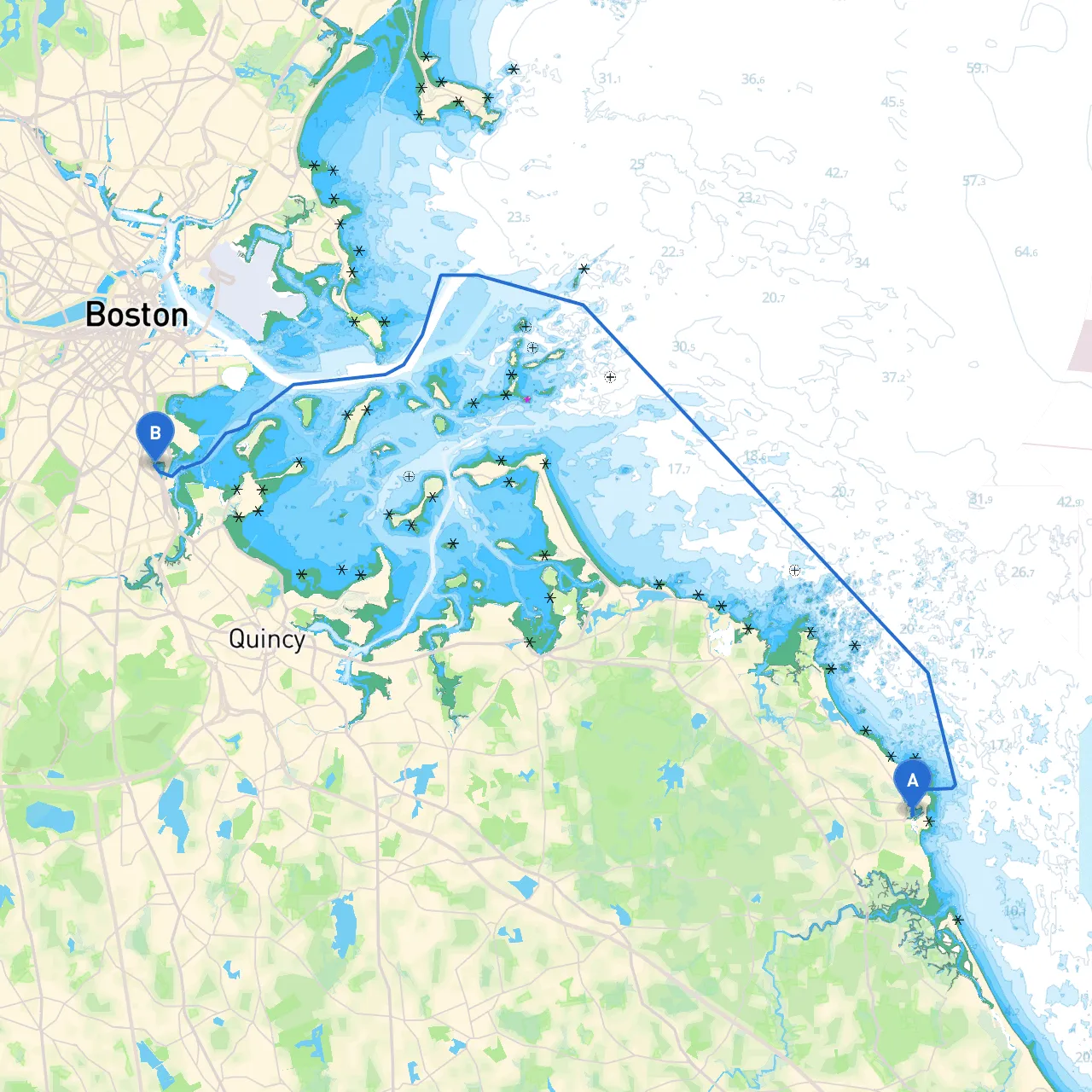 Scituate to Dorchester