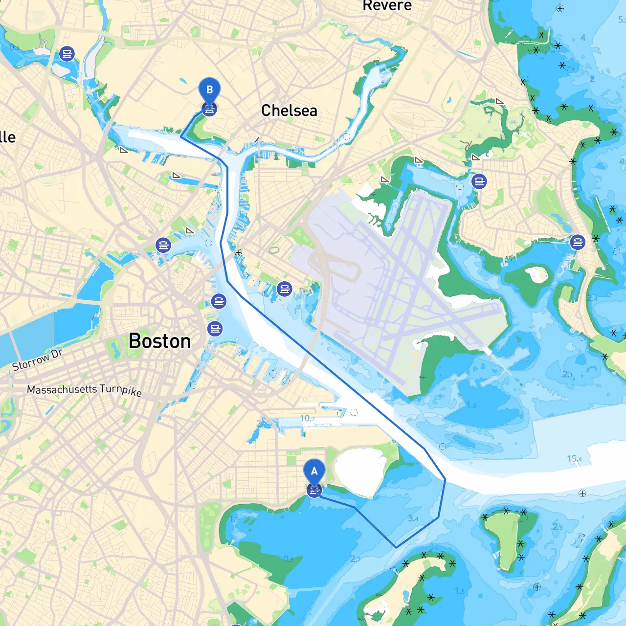 South Boston to Chelsea