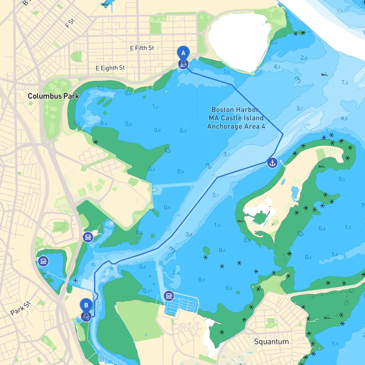 South Boston to Dorchester