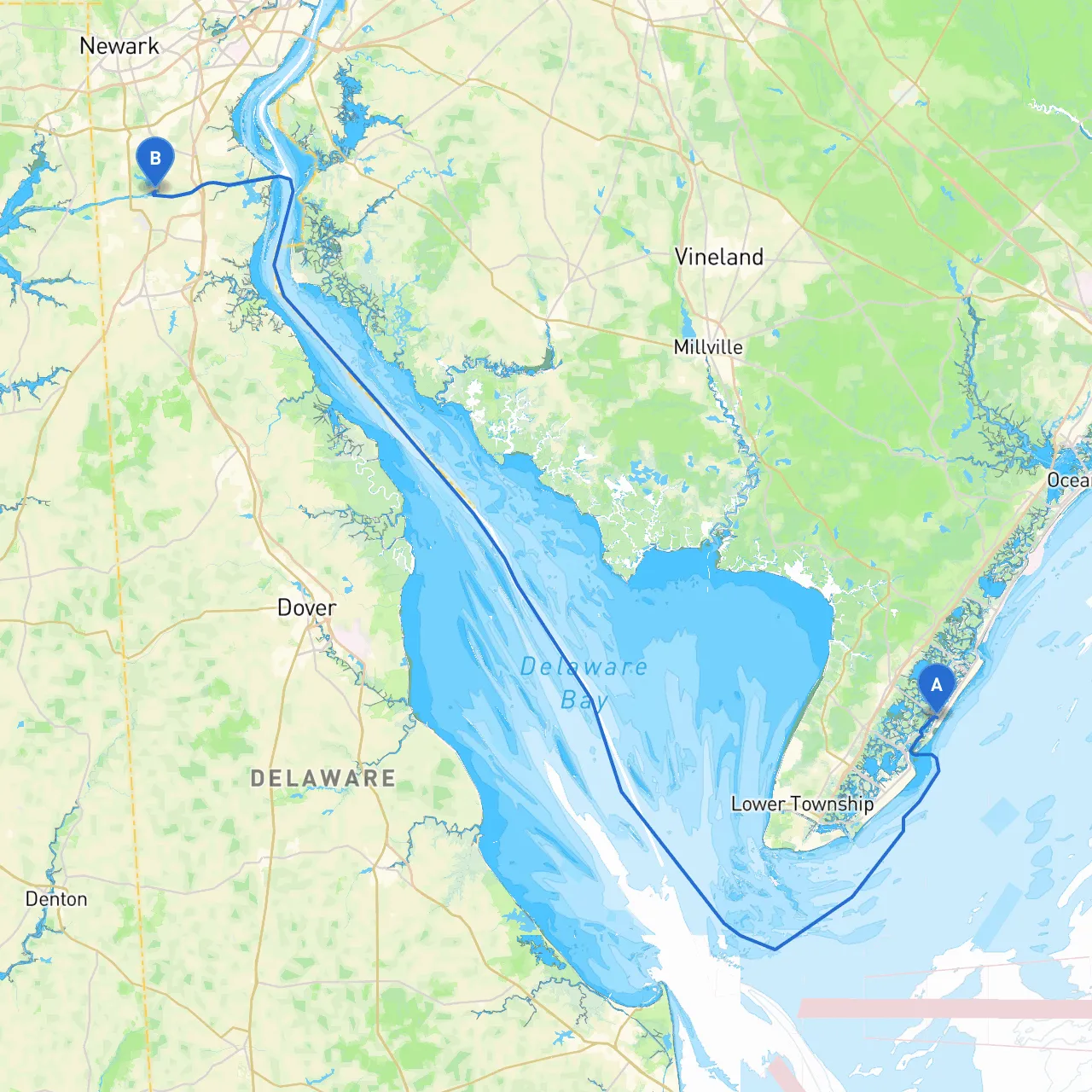 Stone Harbor to Bear