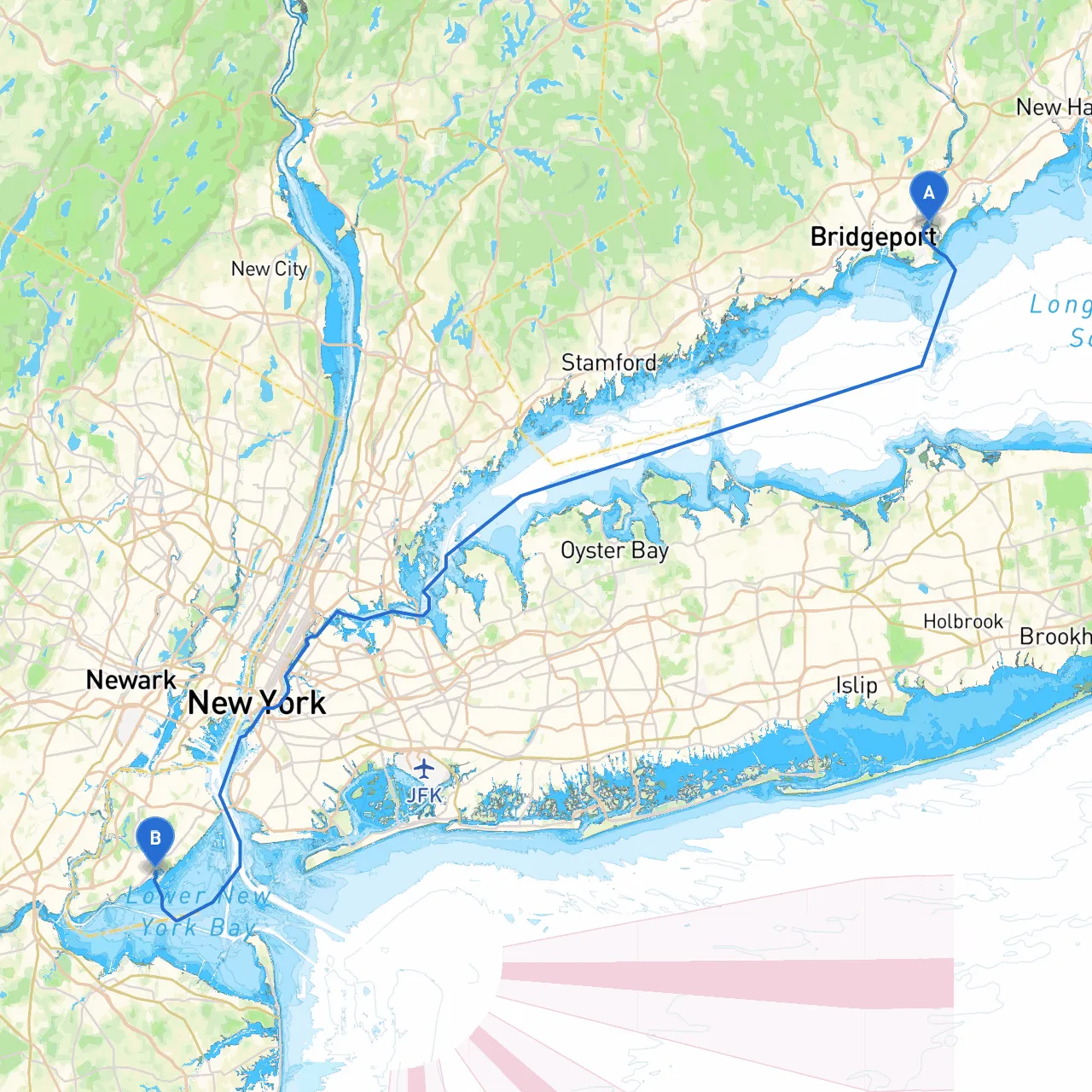 Stratford to Staten Island