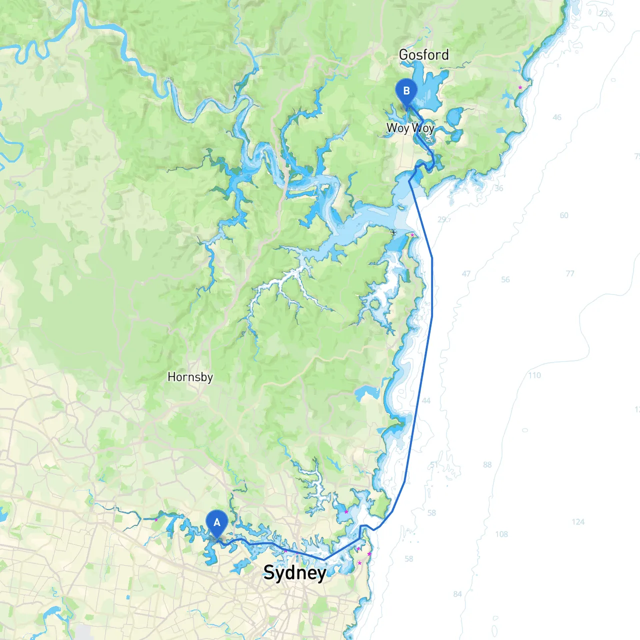 Sydney to Koolewong