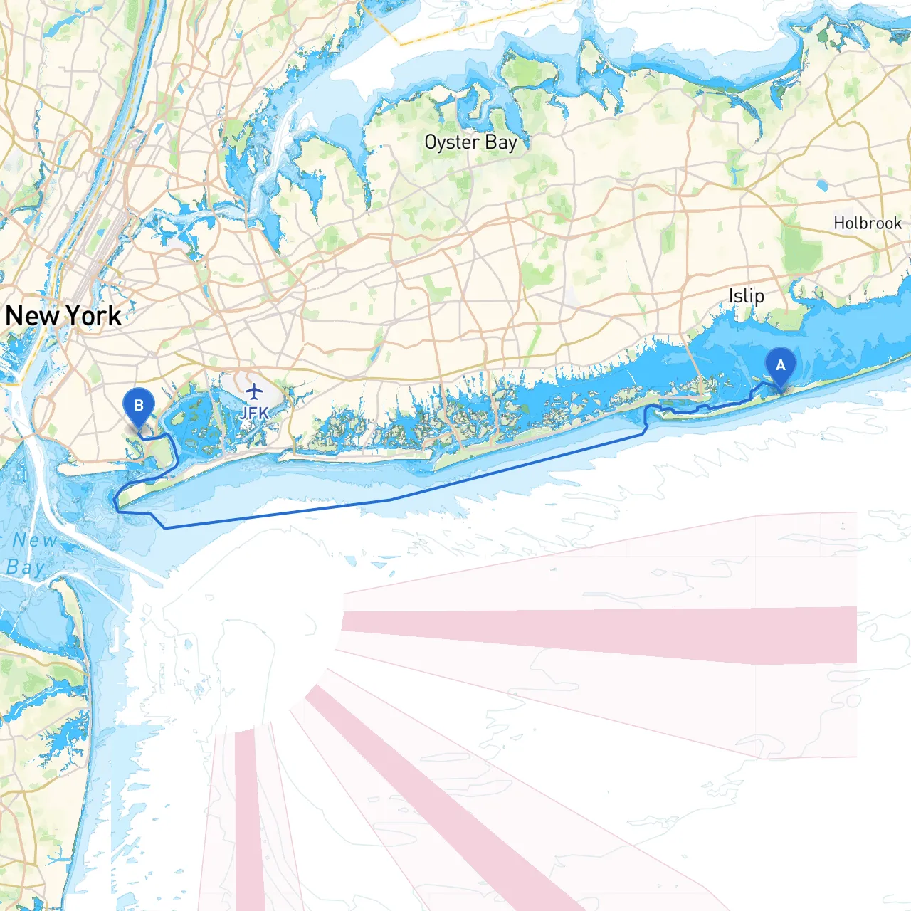 Town of Islip to Brooklyn