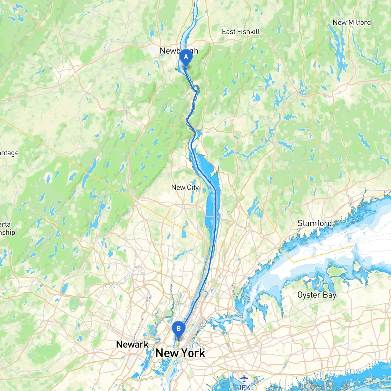 Town of Fishkill to New York