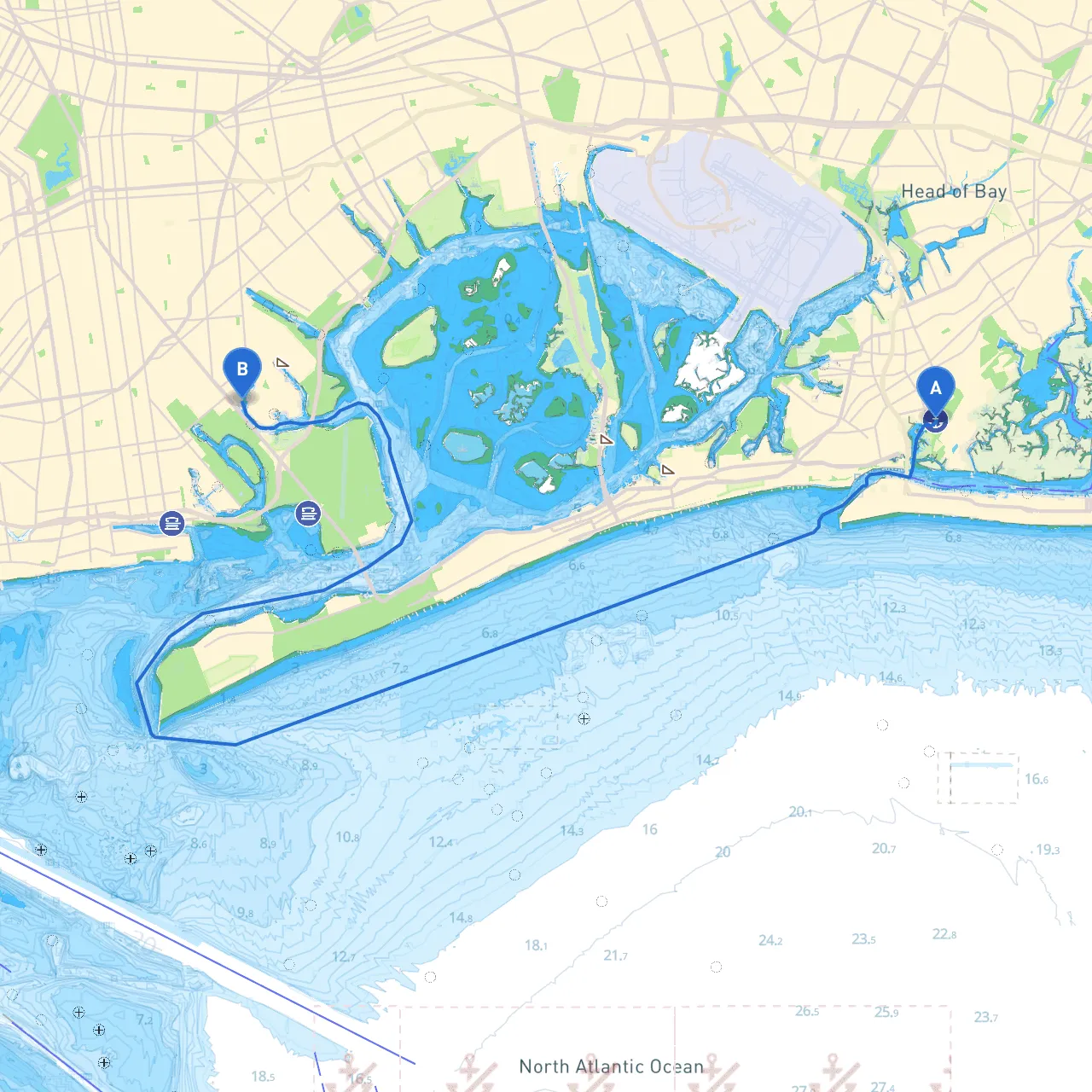 Village of Lawrence to Brooklyn