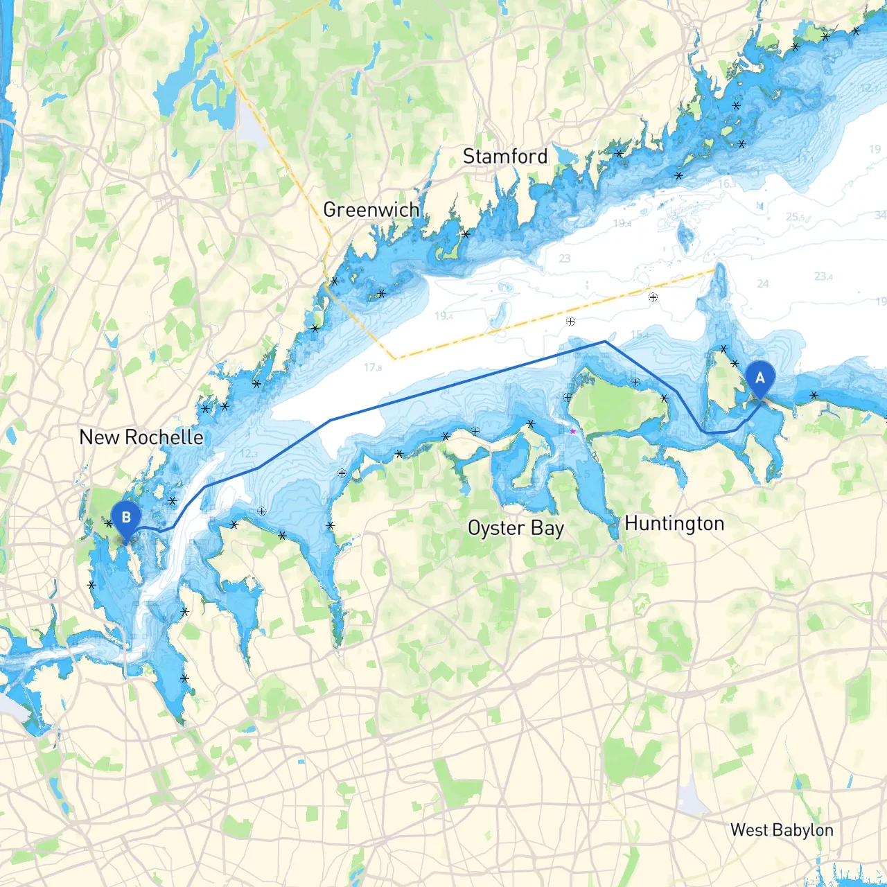 Town of Huntington to Bronx