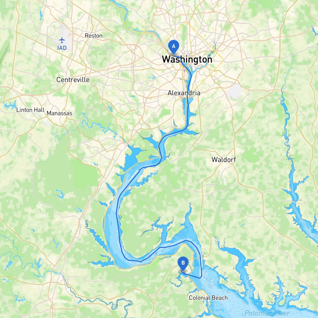 Washington to King George