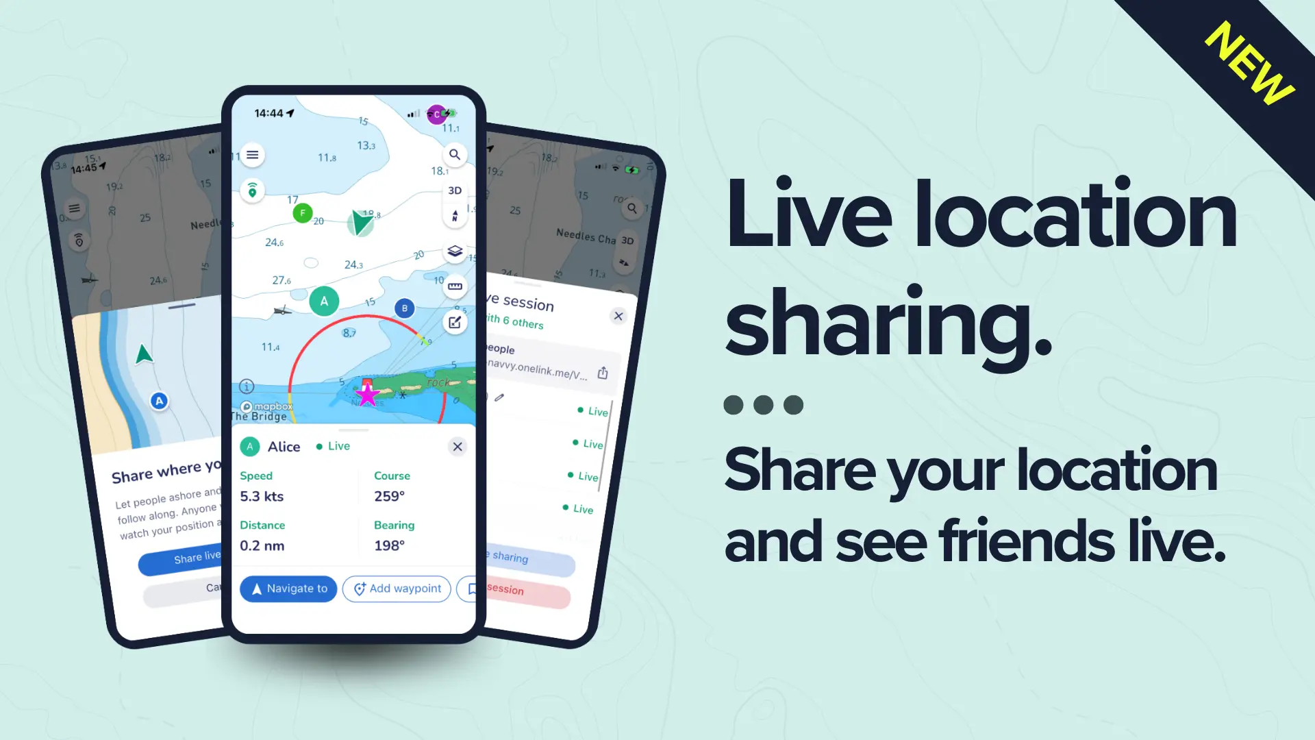 Live Location Sharing - Savvy Navvy