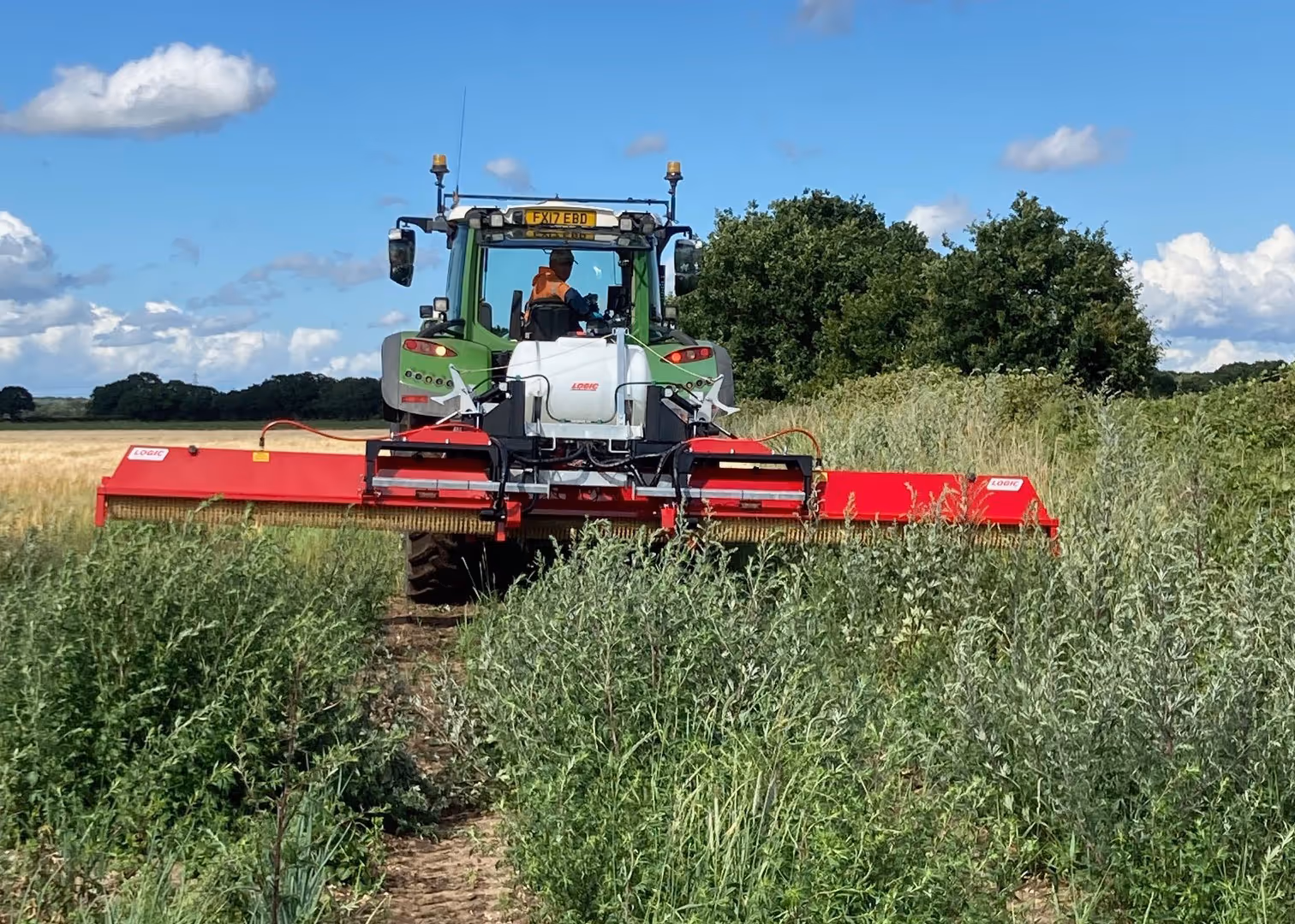 Tackling volunteer weeds with the CTM600