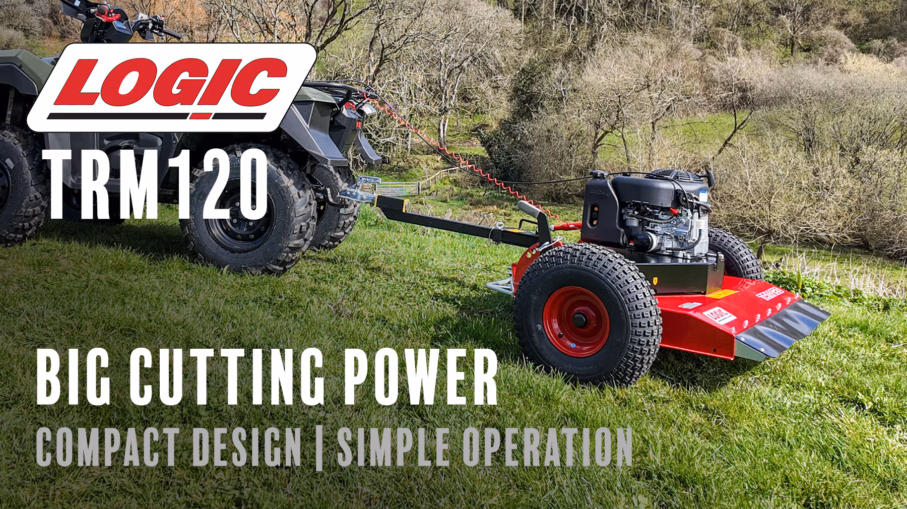 Logic TRM 1.2m Rotary Mower Topper