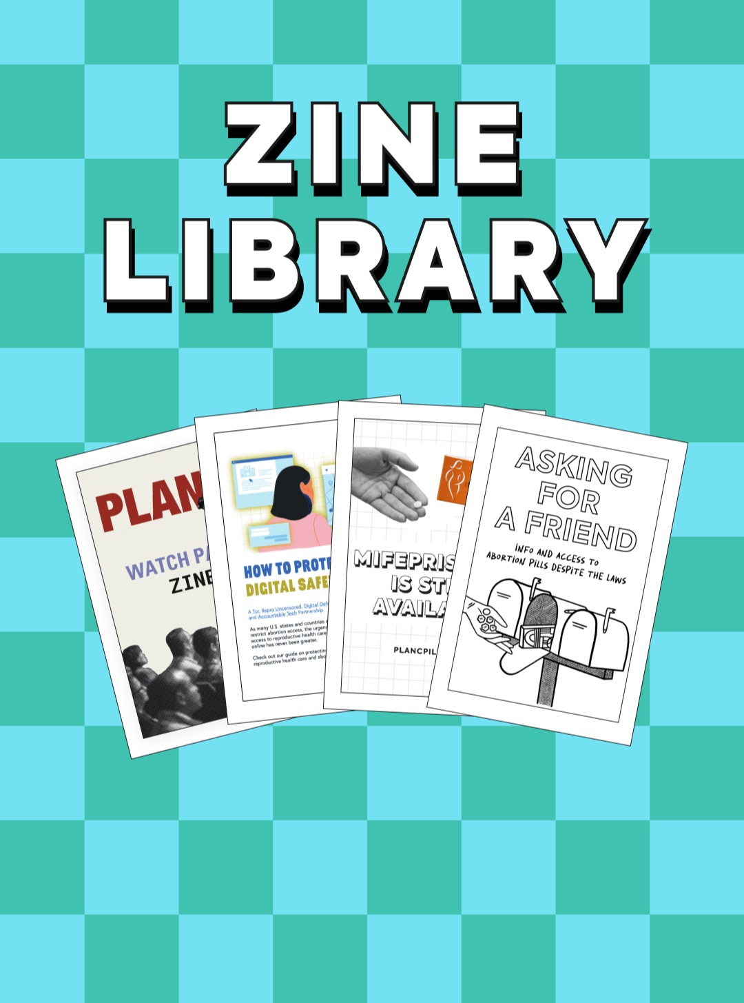 ✂️💌 Ready to share what you know? Start here!
📚 The Plan C Community Mini Zine Library is here and it's filled with downloadable, foldable, pocket-sized tools to help you spread the word about abortion pills, digital safety, organizing, and more. Created in collaboration with @reprojusticecollective, @nycforabortionrights, Digital Defense Fund, @plancmovie and @hoochiesofhouston, these zines cover a range of topics to help you start the conversation. Head to plancpill.org/community to browse, download, and start folding.