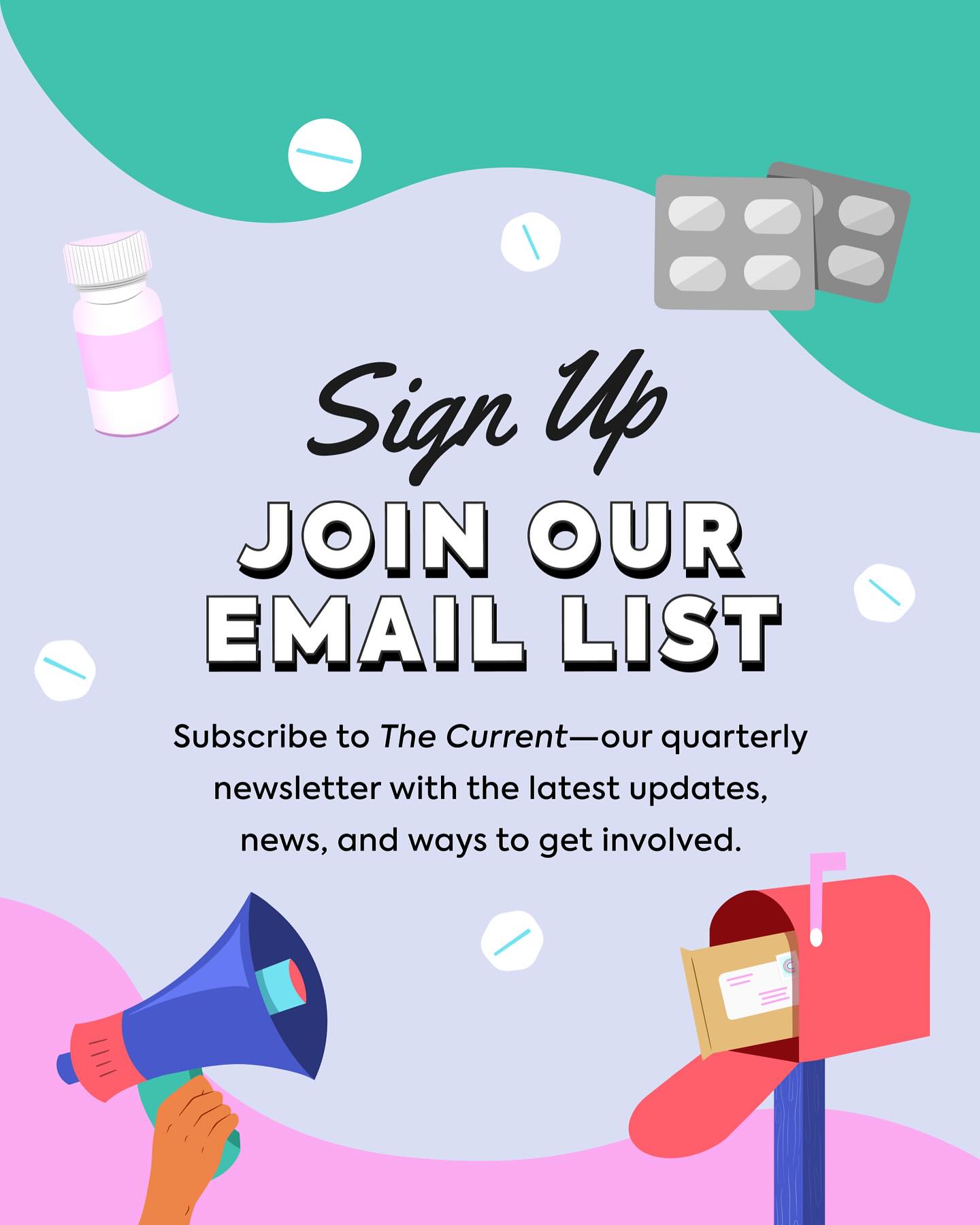 Sign up at plancpills.org/newsletter!