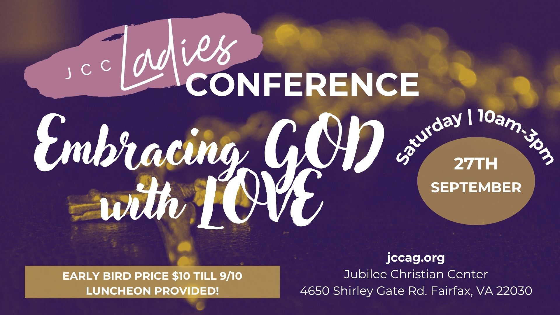 JCC Ladies Conference "Embracing God with Love" 