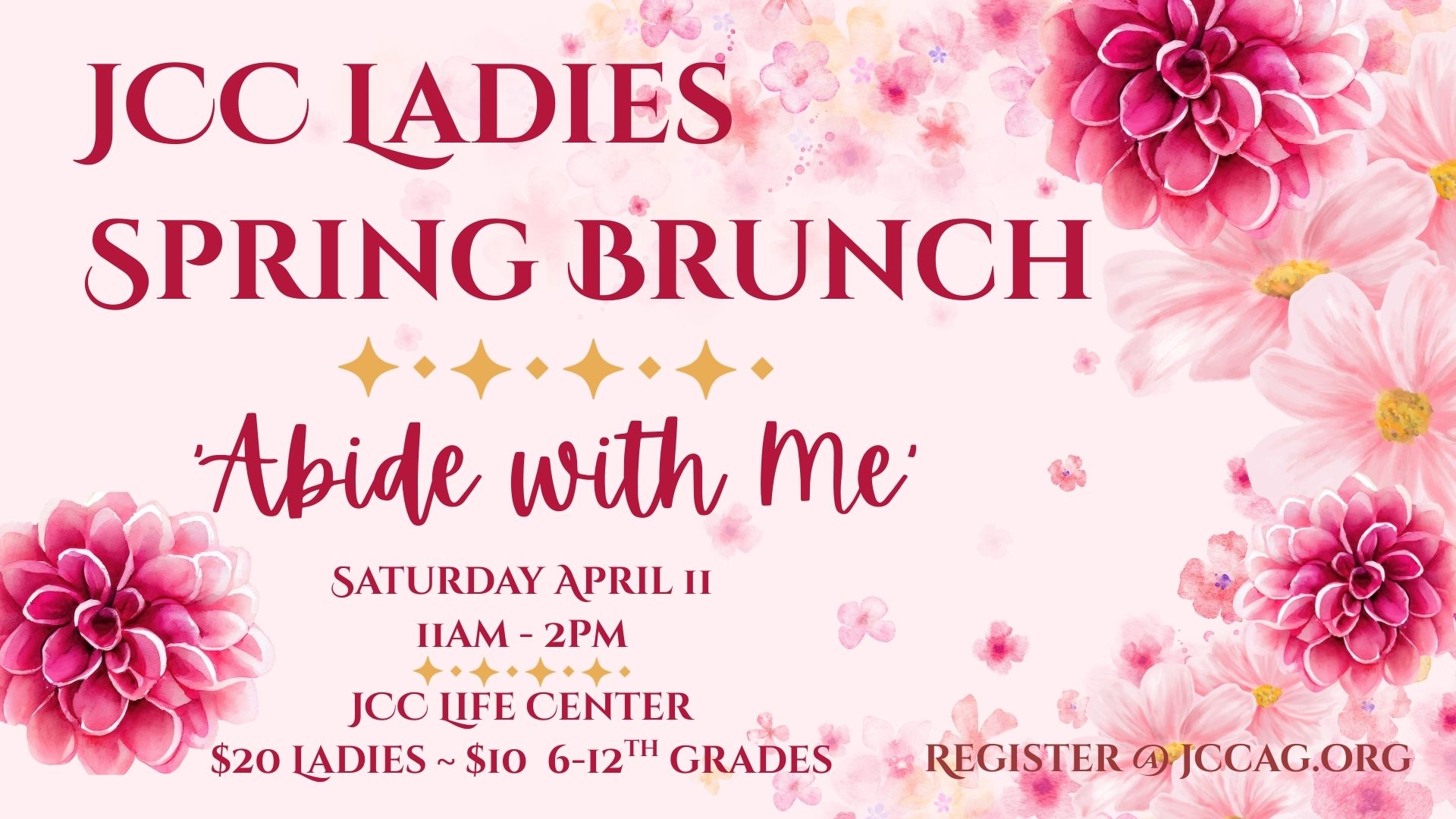 JCC Ladies Brunch "Abide with Me"