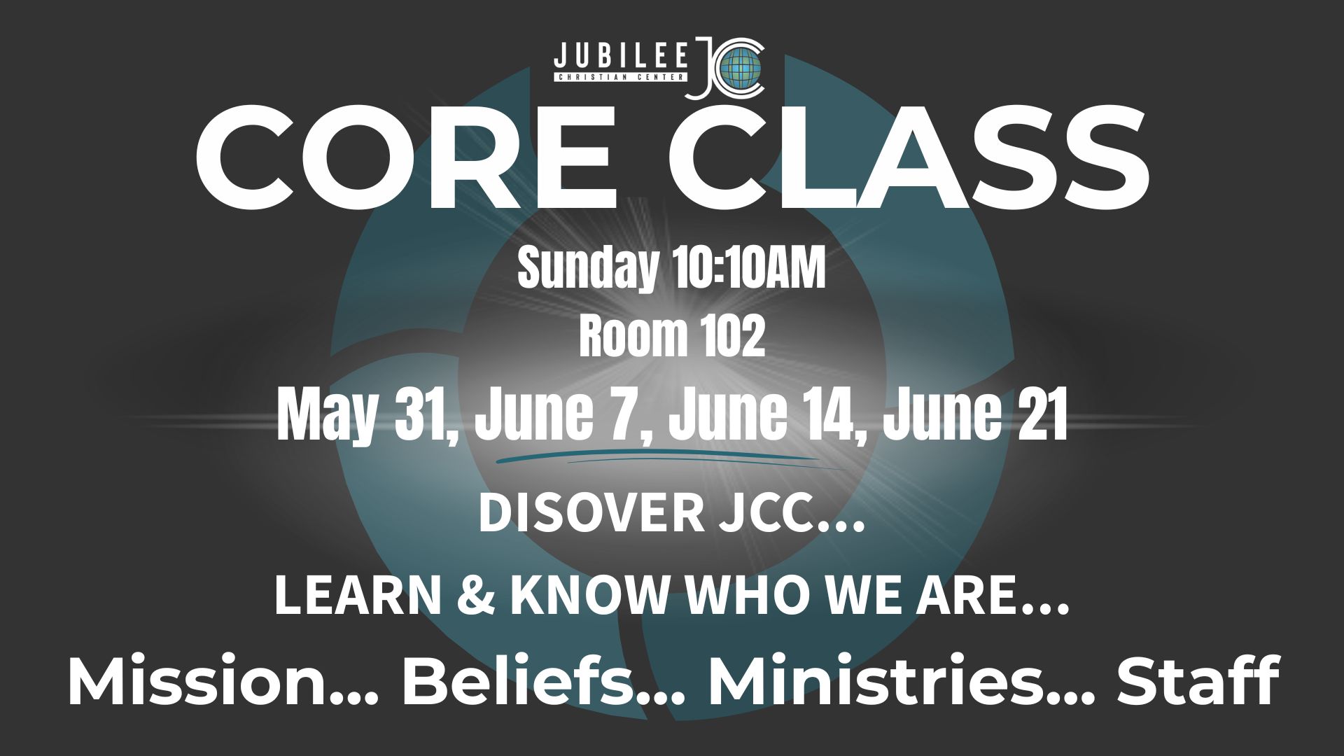 JCC CORE Class