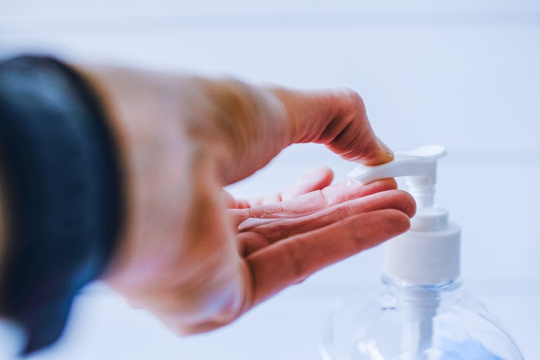 Hand hygiene for COVID on RiverCity Ferries in Brisbane