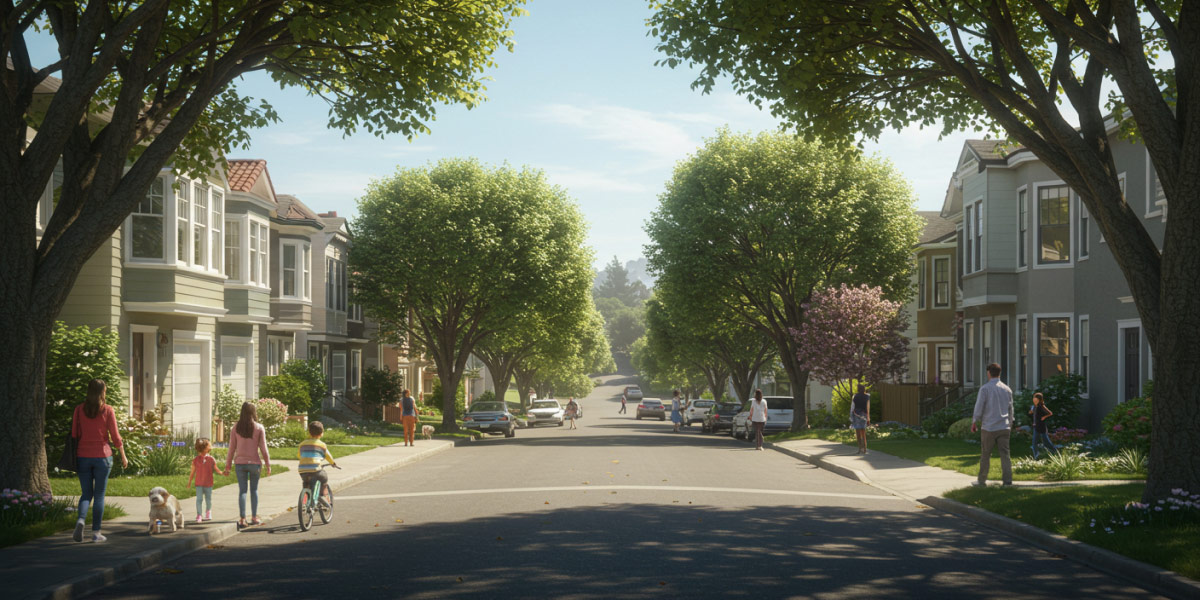 There’s just something special about a sunny day in the Bay Area. Families walking their dogs, kids laughing as they ride their bikes, neighbors stopping for a quick chat under the trees… 