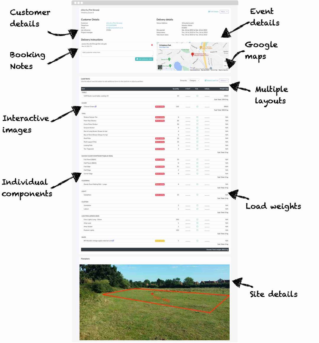 Features & System Capabilities - Marquee Tech
