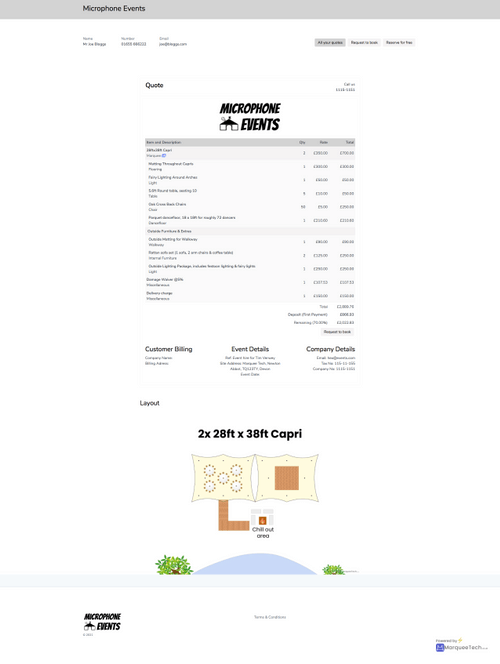 Features & System Capabilities - Marquee Tech