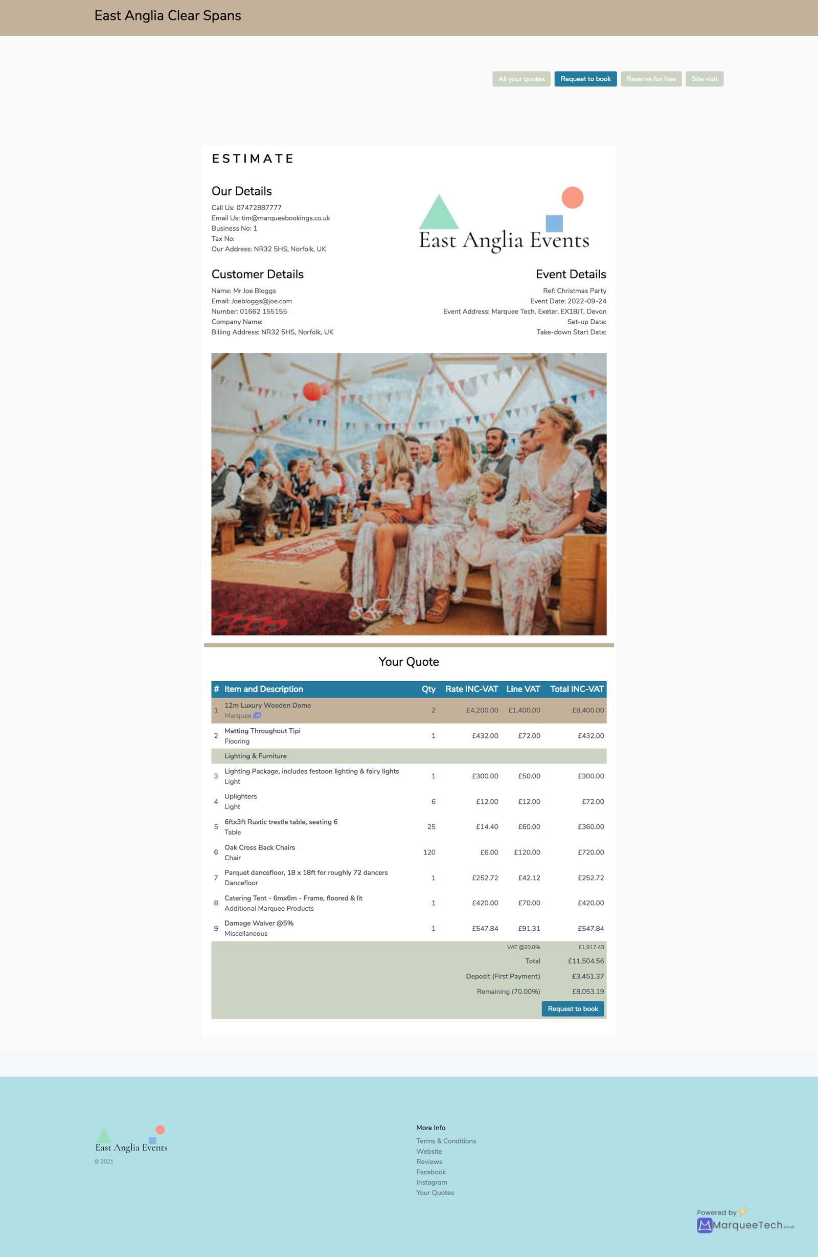 Features & System Capabilities - Marquee Tech