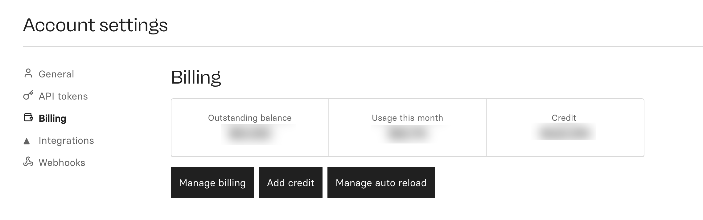 Billing overview in Replicate