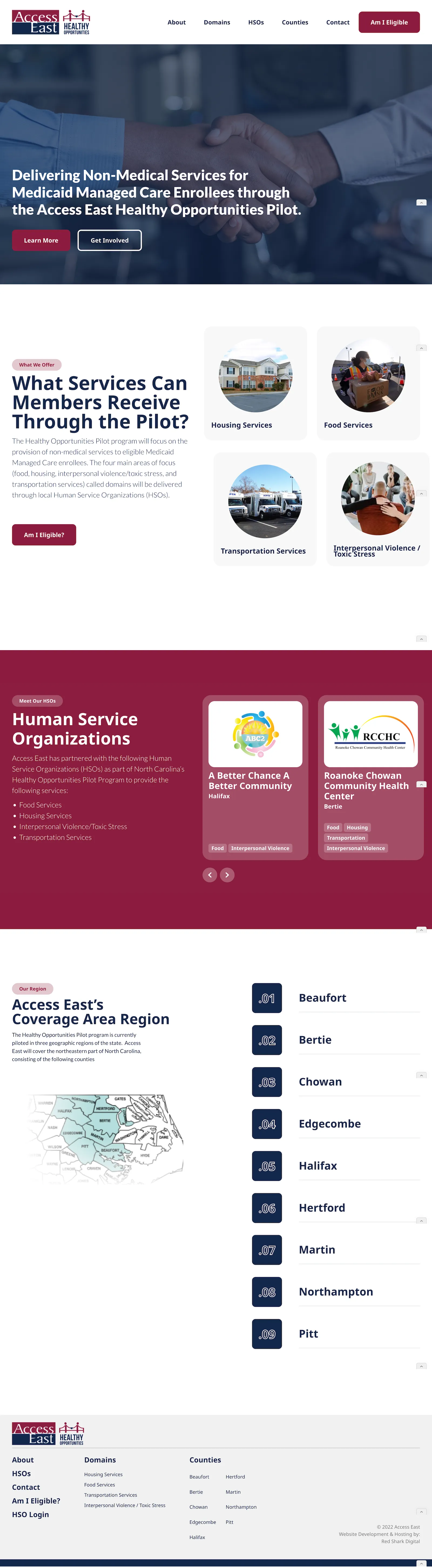 Membership Community Webflow Website | Red Shark Digital