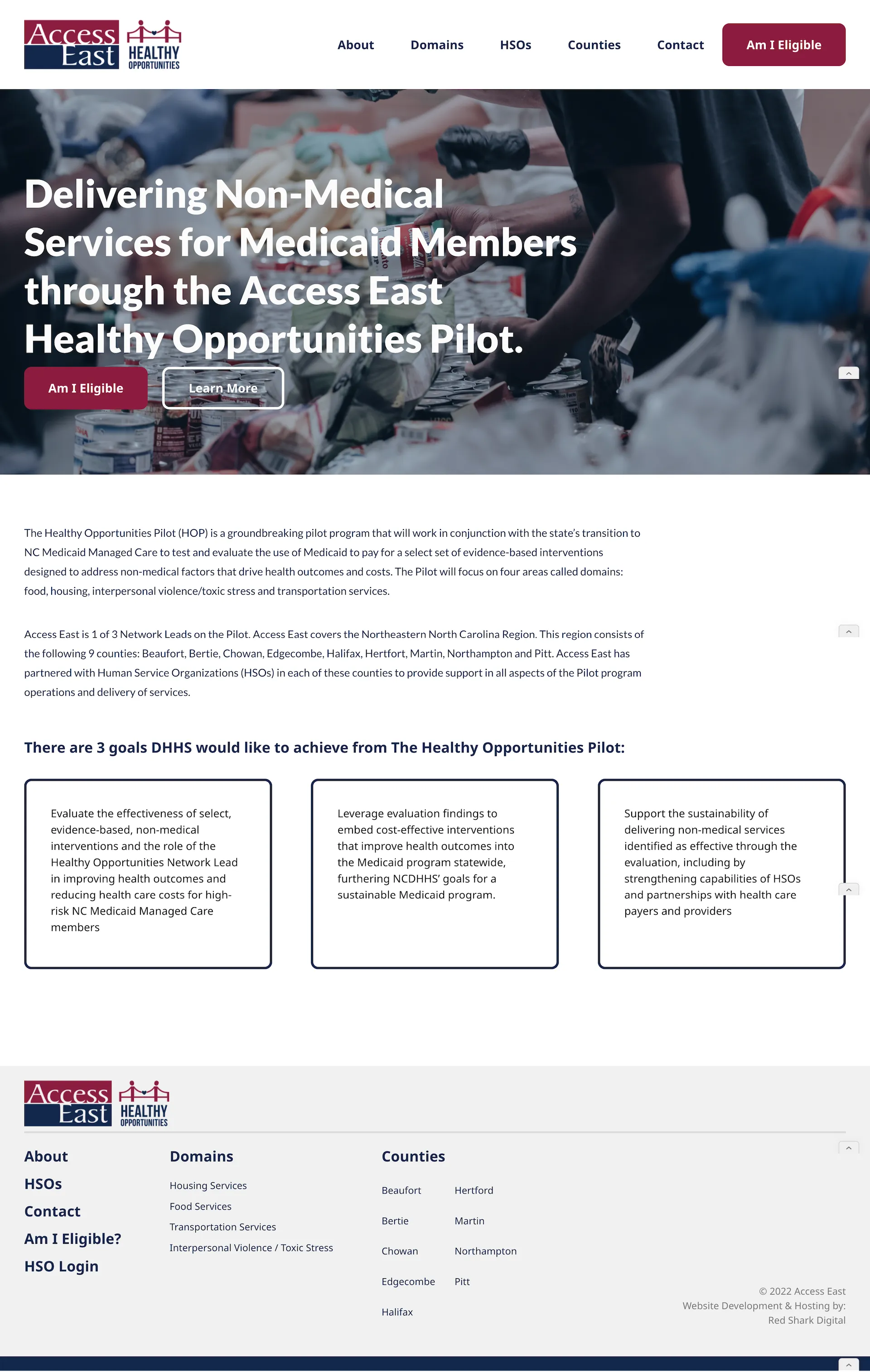 Membership Community Webflow Website | Red Shark Digital