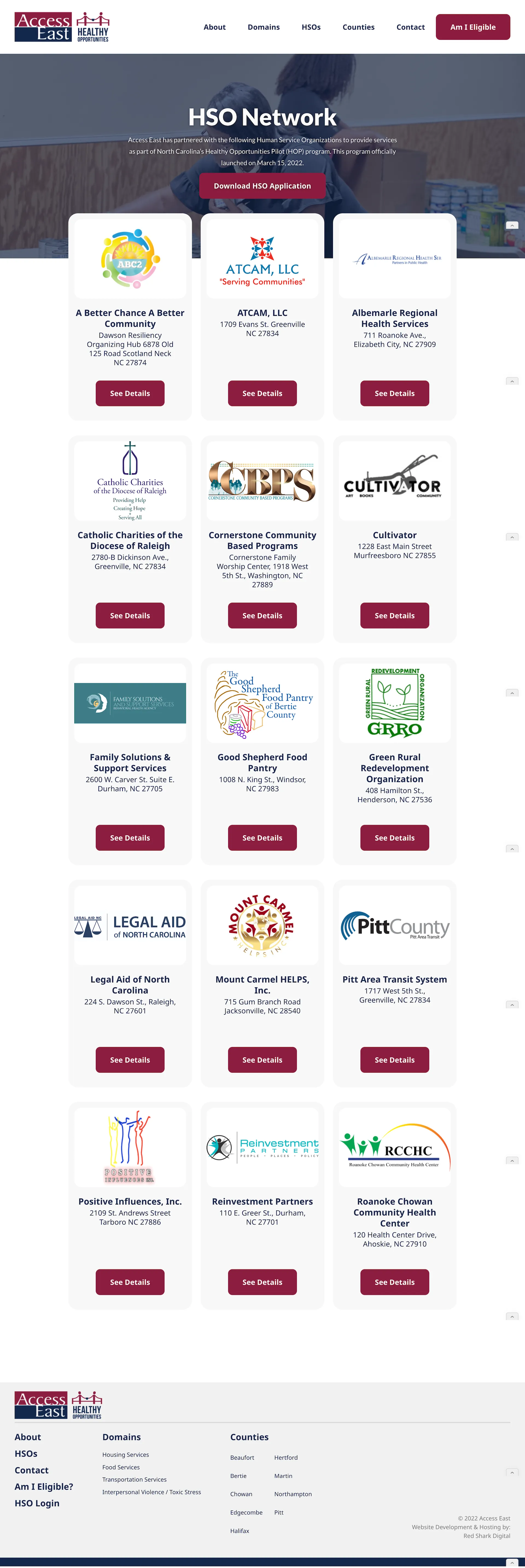 Membership Community Webflow Website | Red Shark Digital