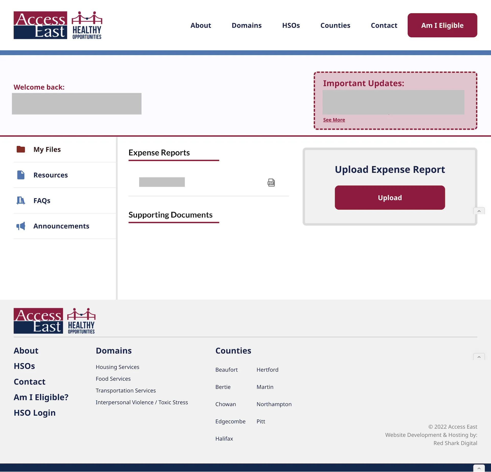 Membership Community Webflow Website | Red Shark Digital