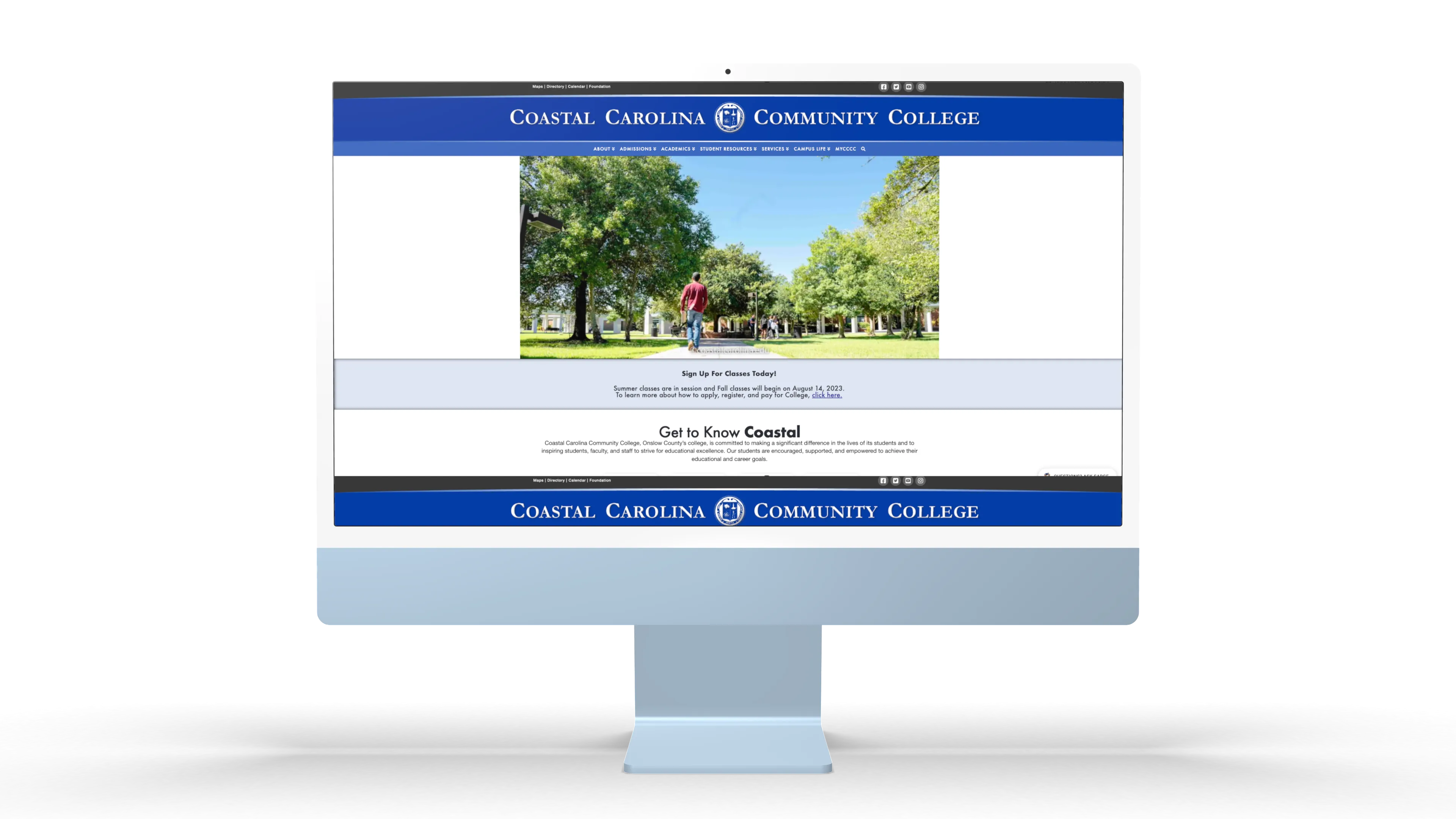 An iMac mockup displays the website for a paid advertising marketing client with Red Shark Digital.